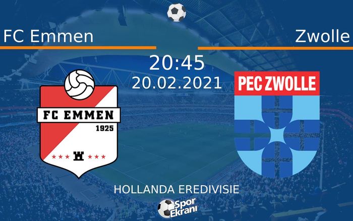 20 Şubat 2021 FC Emmen vs Zwolle maçı Hangi Kanalda Saat Kaçta Yayınlanacak? 20 Şubat 2021 FC Emmen vs Zwolle maçı Hangi Kanalda Saat Kaçta Yayınlanacak?