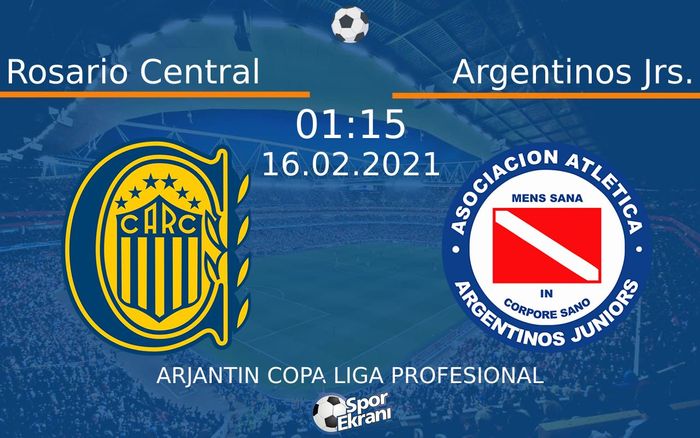 16 Şubat 2021 Rosario Central vs Argentinos Jrs. maçı Hangi Kanalda Saat Kaçta Yayınlanacak? 16 Şubat 2021 Rosario Central vs Argentinos Jrs. maçı Hangi Kanalda Saat Kaçta Yayınlanacak?