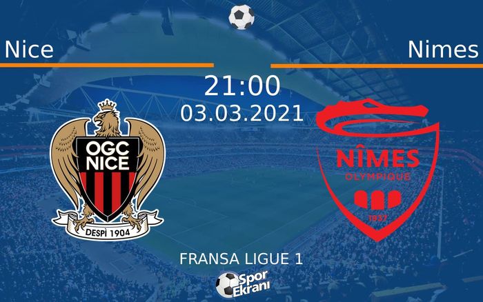 03 Mart 2021 Nice vs Nimes maçı Hangi Kanalda Saat Kaçta Yayınlanacak? 03 Mart 2021 Nice vs Nimes maçı Hangi Kanalda Saat Kaçta Yayınlanacak?
