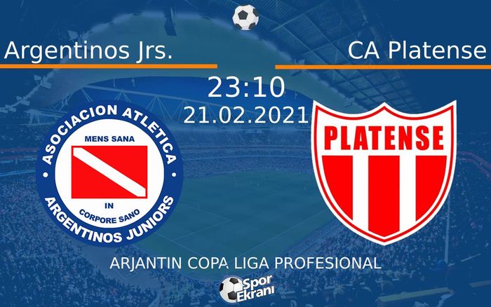 21 Şubat 2021 Argentinos Jrs. vs CA Platense maçı Hangi Kanalda Saat Kaçta Yayınlanacak? 21 Şubat 2021 Argentinos Jrs. vs CA Platense maçı Hangi Kanalda Saat Kaçta Yayınlanacak?