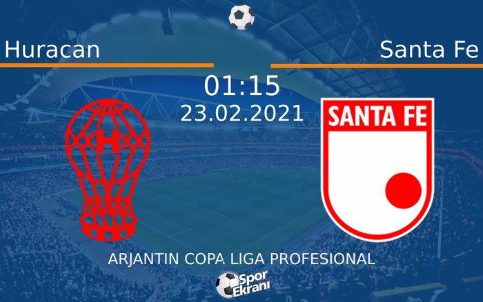 23 Şubat 2021 Huracan vs Santa Fe maçı Hangi Kanalda Saat Kaçta Yayınlanacak? 23 Şubat 2021 Huracan vs Santa Fe maçı Hangi Kanalda Saat Kaçta Yayınlanacak?