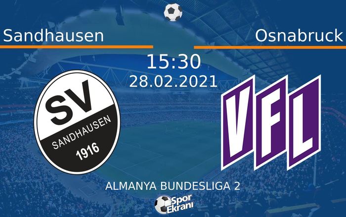 28 Şubat 2021 Sandhausen vs Osnabruck maçı Hangi Kanalda Saat Kaçta Yayınlanacak? 28 Şubat 2021 Sandhausen vs Osnabruck maçı Hangi Kanalda Saat Kaçta Yayınlanacak?