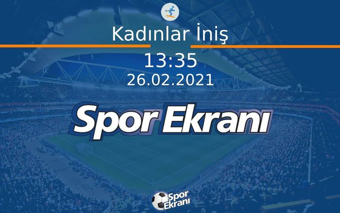 26 Şubat 2021 Alp Disiplini Dünya Kupasi - Kadınlar İniş Hangi Kanalda Saat Kaçta Yayınlanacak? 26 Şubat 2021 Alp Disiplini Dünya Kupasi - Kadınlar İniş Hangi Kanalda Saat Kaçta Yayınlanacak?