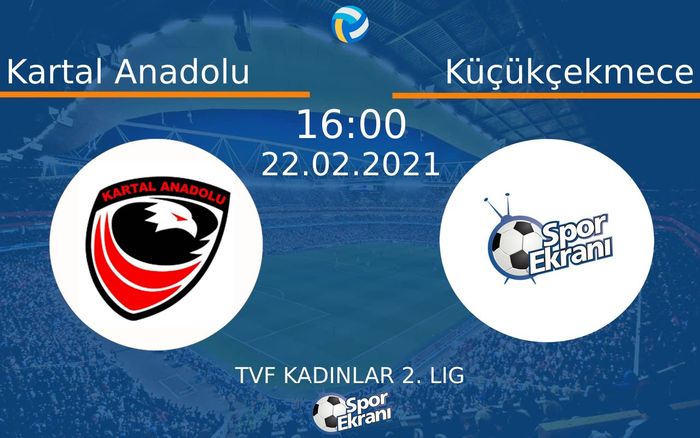 22 Şubat 2021 Kartal Anadolu vs Küçükçekmece maçı Hangi Kanalda Saat Kaçta Yayınlanacak? 22 Şubat 2021 Kartal Anadolu vs Küçükçekmece maçı Hangi Kanalda Saat Kaçta Yayınlanacak?