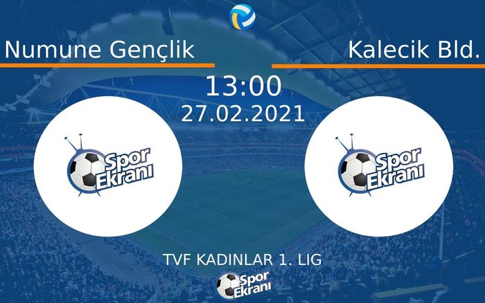 27 Şubat 2021 Numune Gençlik vs Kalecik Bld. maçı Hangi Kanalda Saat Kaçta Yayınlanacak? 27 Şubat 2021 Numune Gençlik vs Kalecik Bld. maçı Hangi Kanalda Saat Kaçta Yayınlanacak?