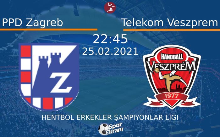 25 Şubat 2021 PPD Zagreb vs Telekom Veszprem maçı Hangi Kanalda Saat Kaçta Yayınlanacak? 25 Şubat 2021 PPD Zagreb vs Telekom Veszprem maçı Hangi Kanalda Saat Kaçta Yayınlanacak?