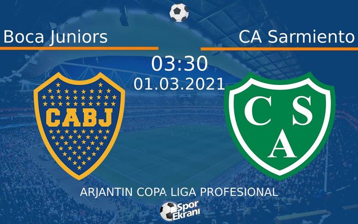 01 Mart 2021 Boca Juniors vs CA Sarmiento maçı Hangi Kanalda Saat Kaçta Yayınlanacak? 01 Mart 2021 Boca Juniors vs CA Sarmiento maçı Hangi Kanalda Saat Kaçta Yayınlanacak?