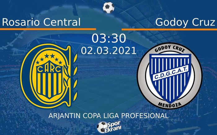 02 Mart 2021 Rosario Central vs Godoy Cruz maçı Hangi Kanalda Saat Kaçta Yayınlanacak? 02 Mart 2021 Rosario Central vs Godoy Cruz maçı Hangi Kanalda Saat Kaçta Yayınlanacak?