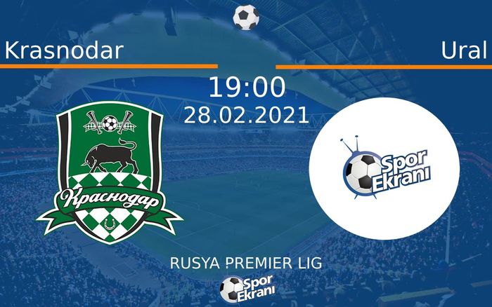 28 Şubat 2021 Krasnodar vs Ural maçı Hangi Kanalda Saat Kaçta Yayınlanacak? 28 Şubat 2021 Krasnodar vs Ural maçı Hangi Kanalda Saat Kaçta Yayınlanacak?
