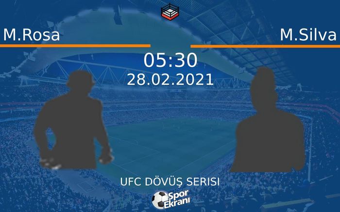 28 Şubat 2021 M.Rosa vs M.Silva maçı Hangi Kanalda Saat Kaçta Yayınlanacak? 28 Şubat 2021 M.Rosa vs M.Silva maçı Hangi Kanalda Saat Kaçta Yayınlanacak?