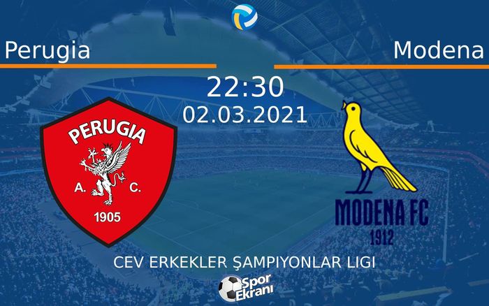 02 Mart 2021 Perugia vs Modena maçı Hangi Kanalda Saat Kaçta Yayınlanacak? 02 Mart 2021 Perugia vs Modena maçı Hangi Kanalda Saat Kaçta Yayınlanacak?