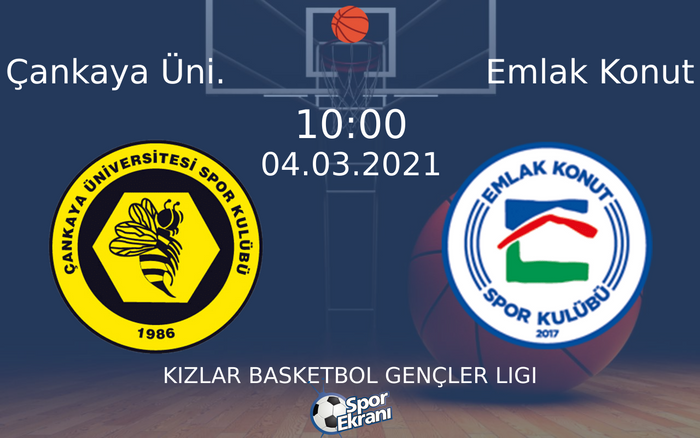 04 Mart 2021 Çankaya Üni. vs Emlak Konut maçı Hangi Kanalda Saat Kaçta Yayınlanacak? 04 Mart 2021 Çankaya Üni. vs Emlak Konut maçı Hangi Kanalda Saat Kaçta Yayınlanacak?