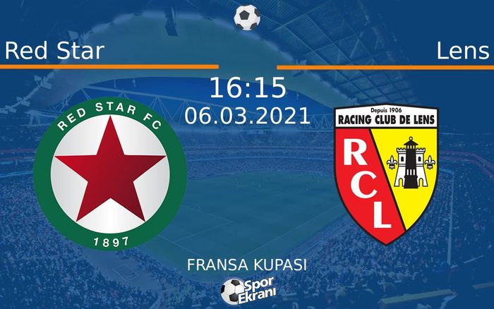 06 Mart 2021 Red Star vs Lens maçı Hangi Kanalda Saat Kaçta Yayınlanacak? 06 Mart 2021 Red Star vs Lens maçı Hangi Kanalda Saat Kaçta Yayınlanacak?