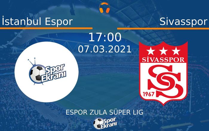 07 Mart 2021 İstanbul Espor vs Sivasspor maçı Hangi Kanalda Saat Kaçta Yayınlanacak? 07 Mart 2021 İstanbul Espor vs Sivasspor maçı Hangi Kanalda Saat Kaçta Yayınlanacak?