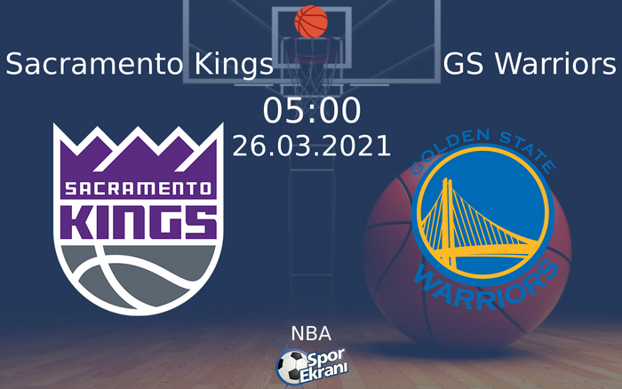 26 Mart 2021 Sacramento Kings vs GS Warriors maçı Hangi Kanalda Saat Kaçta Yayınlanacak? 26 Mart 2021 Sacramento Kings vs GS Warriors maçı Hangi Kanalda Saat Kaçta Yayınlanacak?