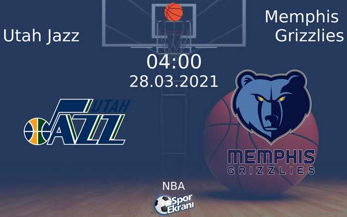 28 Mart 2021 Utah Jazz vs Memphis Grizzlies maçı Hangi Kanalda Saat Kaçta Yayınlanacak? 28 Mart 2021 Utah Jazz vs Memphis Grizzlies maçı Hangi Kanalda Saat Kaçta Yayınlanacak?