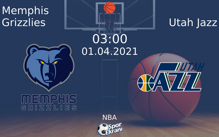 01 Nisan 2021 Memphis Grizzlies vs Utah Jazz maçı Hangi Kanalda Saat Kaçta Yayınlanacak? 01 Nisan 2021 Memphis Grizzlies vs Utah Jazz maçı Hangi Kanalda Saat Kaçta Yayınlanacak?
