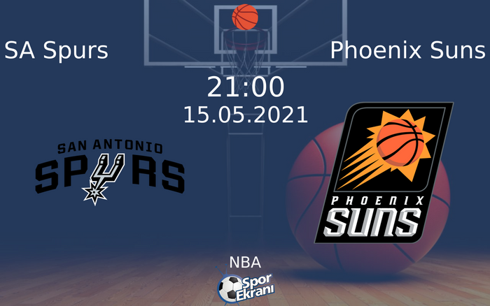 15 Mayıs 2021 SA Spurs vs Phoenix Suns maçı Hangi Kanalda Saat Kaçta Yayınlanacak? 15 Mayıs 2021 SA Spurs vs Phoenix Suns maçı Hangi Kanalda Saat Kaçta Yayınlanacak?