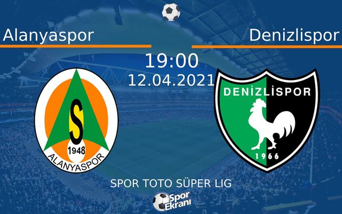 12 Nisan 2021 Alanyaspor vs Denizlispor maçı Hangi Kanalda Saat Kaçta Yayınlanacak? 12 Nisan 2021 Alanyaspor vs Denizlispor maçı Hangi Kanalda Saat Kaçta Yayınlanacak?