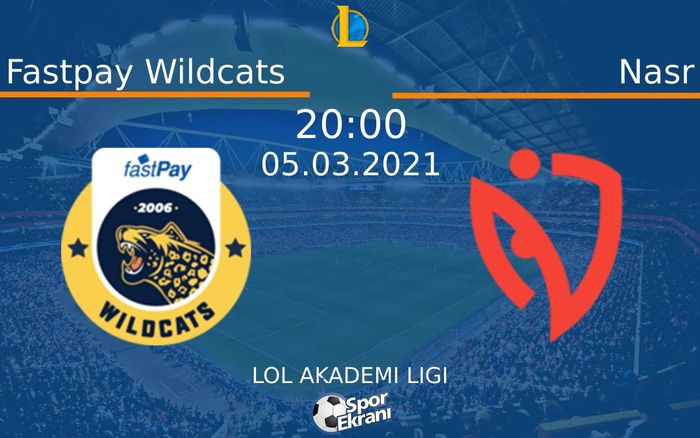 05 Mart 2021 Fastpay Wildcats vs Nasr maçı Hangi Kanalda Saat Kaçta Yayınlanacak? 05 Mart 2021 Fastpay Wildcats vs Nasr maçı Hangi Kanalda Saat Kaçta Yayınlanacak?