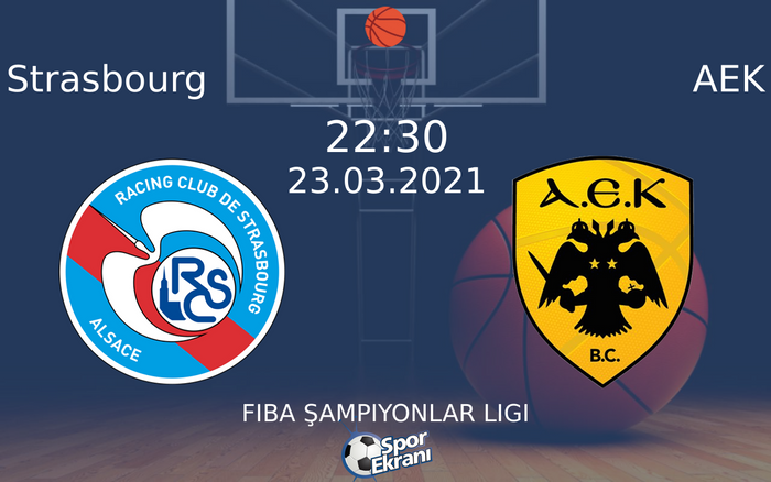 23 Mart 2021 Strasbourg vs AEK maçı Hangi Kanalda Saat Kaçta Yayınlanacak? 23 Mart 2021 Strasbourg vs AEK maçı Hangi Kanalda Saat Kaçta Yayınlanacak?