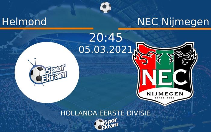 05 Mart 2021 Helmond vs NEC Nijmegen maçı Hangi Kanalda Saat Kaçta Yayınlanacak? 05 Mart 2021 Helmond vs NEC Nijmegen maçı Hangi Kanalda Saat Kaçta Yayınlanacak?