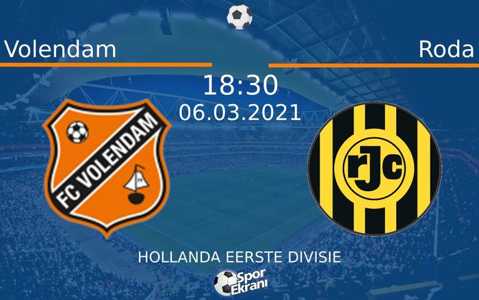 06 Mart 2021 Volendam vs Roda maçı Hangi Kanalda Saat Kaçta Yayınlanacak? 06 Mart 2021 Volendam vs Roda maçı Hangi Kanalda Saat Kaçta Yayınlanacak?
