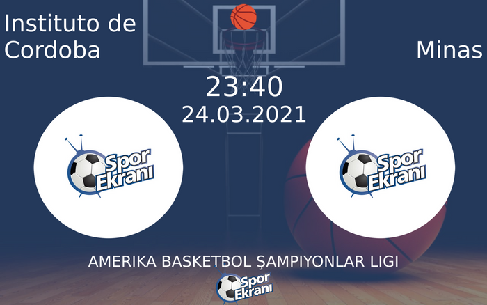 24 Mart 2021 Instituto de Cordoba vs Minas maçı Hangi Kanalda Saat Kaçta Yayınlanacak? 24 Mart 2021 Instituto de Cordoba vs Minas maçı Hangi Kanalda Saat Kaçta Yayınlanacak?
