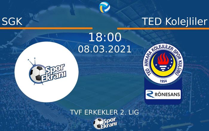 08 Mart 2021 SGK vs TED Kolejliler maçı Hangi Kanalda Saat Kaçta Yayınlanacak? 08 Mart 2021 SGK vs TED Kolejliler maçı Hangi Kanalda Saat Kaçta Yayınlanacak?