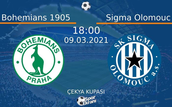 09 Mart 2021 Bohemians 1905 vs Sigma Olomouc maçı Hangi Kanalda Saat Kaçta Yayınlanacak? 09 Mart 2021 Bohemians 1905 vs Sigma Olomouc maçı Hangi Kanalda Saat Kaçta Yayınlanacak?