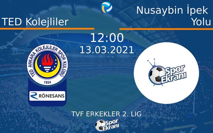 13 Mart 2021 TED Kolejliler vs Nusaybin İpek Yolu maçı Hangi Kanalda Saat Kaçta Yayınlanacak? 13 Mart 2021 TED Kolejliler vs Nusaybin İpek Yolu maçı Hangi Kanalda Saat Kaçta Yayınlanacak?