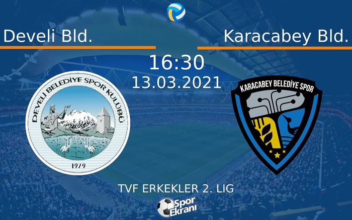 13 Mart 2021 Develi Bld. vs Karacabey Bld. maçı Hangi Kanalda Saat Kaçta Yayınlanacak? 13 Mart 2021 Develi Bld. vs Karacabey Bld. maçı Hangi Kanalda Saat Kaçta Yayınlanacak?