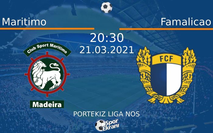 21 Mart 2021 Maritimo vs Famalicao maçı Hangi Kanalda Saat Kaçta Yayınlanacak? 21 Mart 2021 Maritimo vs Famalicao maçı Hangi Kanalda Saat Kaçta Yayınlanacak?