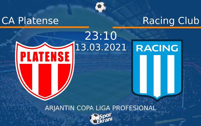 13 Mart 2021 CA Platense vs Racing Club maçı Hangi Kanalda Saat Kaçta Yayınlanacak?