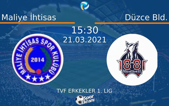 21 Mart 2021 Maliye İhtisas vs Düzce Bld. maçı Hangi Kanalda Saat Kaçta Yayınlanacak? 21 Mart 2021 Maliye İhtisas vs Düzce Bld. maçı Hangi Kanalda Saat Kaçta Yayınlanacak?