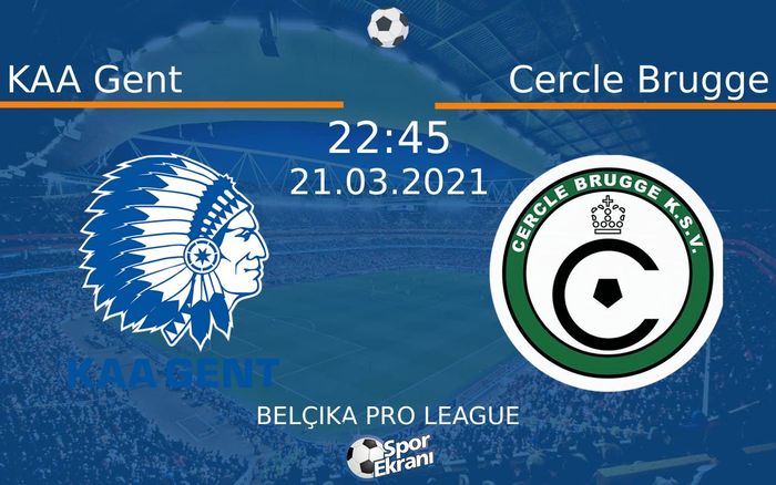 21 Mart 2021 KAA Gent vs Cercle Brugge maçı Hangi Kanalda Saat Kaçta Yayınlanacak?