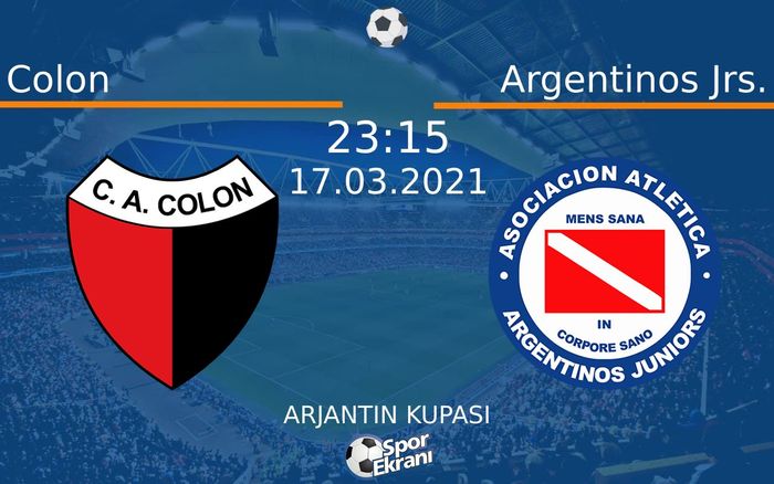 17 Mart 2021 Colon vs Argentinos Jrs. maçı Hangi Kanalda Saat Kaçta Yayınlanacak?