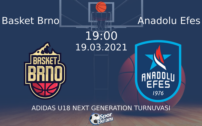 19 Mart 2021 Basket Brno vs Anadolu Efes maçı Hangi Kanalda Saat Kaçta Yayınlanacak?