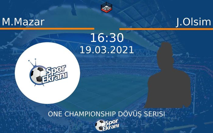 19 Mart 2021 M.Mazar vs J.Olsim maçı Hangi Kanalda Saat Kaçta Yayınlanacak? 19 Mart 2021 M.Mazar vs J.Olsim maçı Hangi Kanalda Saat Kaçta Yayınlanacak?