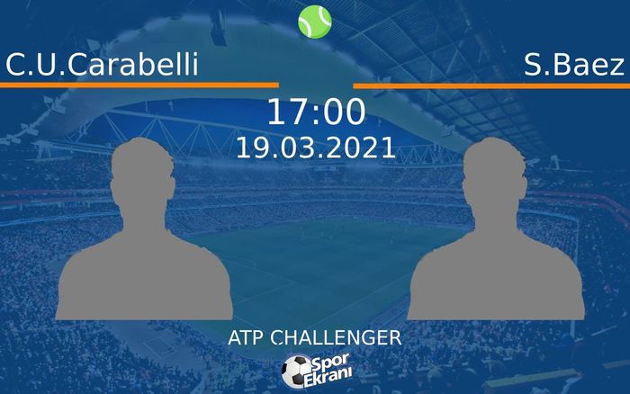 19 Mart 2021 C.U.Carabelli vs S.Baez maçı Hangi Kanalda Saat Kaçta Yayınlanacak? 19 Mart 2021 C.U.Carabelli vs S.Baez maçı Hangi Kanalda Saat Kaçta Yayınlanacak?