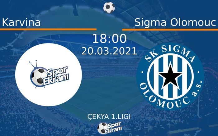 20 Mart 2021 Karvina vs Sigma Olomouc maçı Hangi Kanalda Saat Kaçta Yayınlanacak? 20 Mart 2021 Karvina vs Sigma Olomouc maçı Hangi Kanalda Saat Kaçta Yayınlanacak?