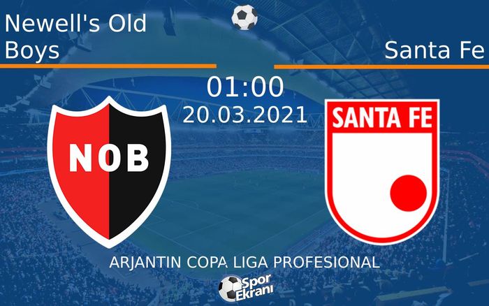20 Mart 2021 Newell's Old Boys vs Santa Fe maçı Hangi Kanalda Saat Kaçta Yayınlanacak? 20 Mart 2021 Newell's Old Boys vs Santa Fe maçı Hangi Kanalda Saat Kaçta Yayınlanacak?
