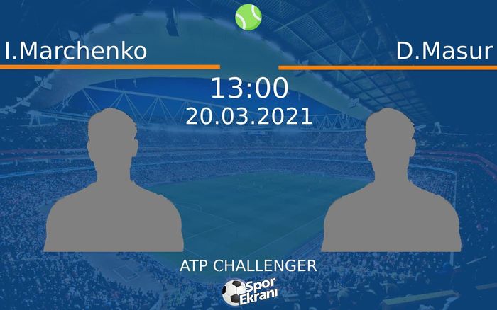 20 Mart 2021 I.Marchenko vs D.Masur maçı Hangi Kanalda Saat Kaçta Yayınlanacak?