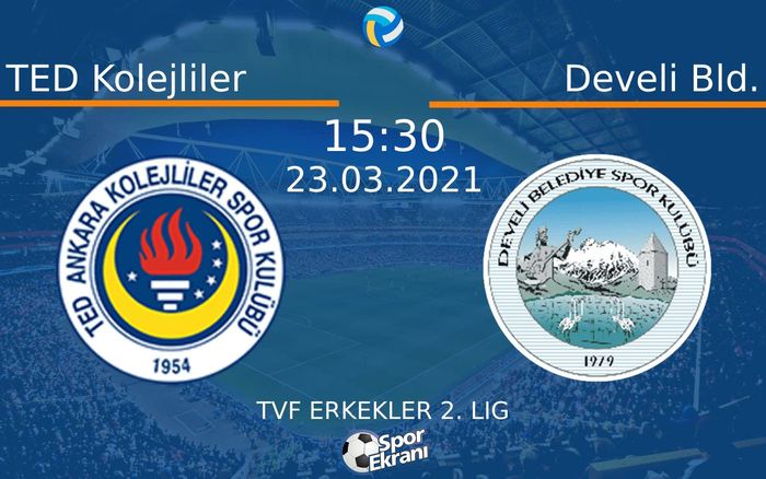 23 Mart 2021 TED Kolejliler vs Develi Bld. maçı Hangi Kanalda Saat Kaçta Yayınlanacak? 23 Mart 2021 TED Kolejliler vs Develi Bld. maçı Hangi Kanalda Saat Kaçta Yayınlanacak?