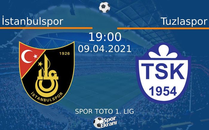 09 Nisan 2021 İstanbulspor vs Tuzlaspor maçı Hangi Kanalda Saat Kaçta Yayınlanacak? 09 Nisan 2021 İstanbulspor vs Tuzlaspor maçı Hangi Kanalda Saat Kaçta Yayınlanacak?