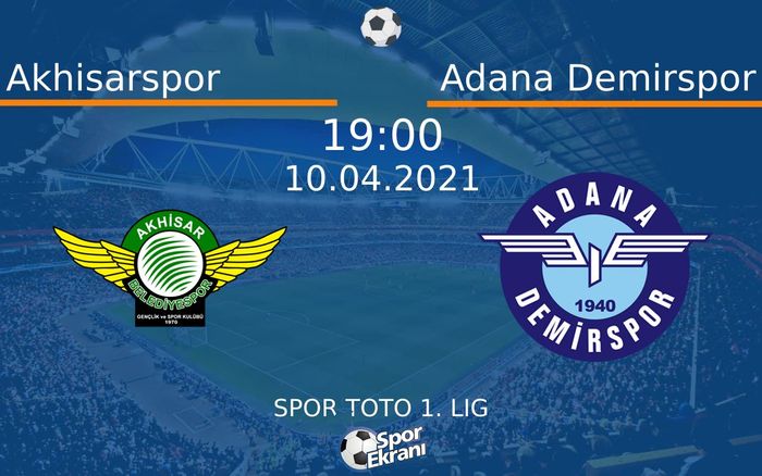10 Nisan 2021 Akhisarspor vs Adana Demirspor maçı Hangi Kanalda Saat Kaçta Yayınlanacak? 10 Nisan 2021 Akhisarspor vs Adana Demirspor maçı Hangi Kanalda Saat Kaçta Yayınlanacak?