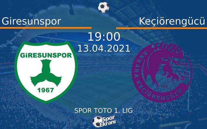13 Nisan 2021 Giresunspor vs Keçiörengücü maçı Hangi Kanalda Saat Kaçta Yayınlanacak? 13 Nisan 2021 Giresunspor vs Keçiörengücü maçı Hangi Kanalda Saat Kaçta Yayınlanacak?