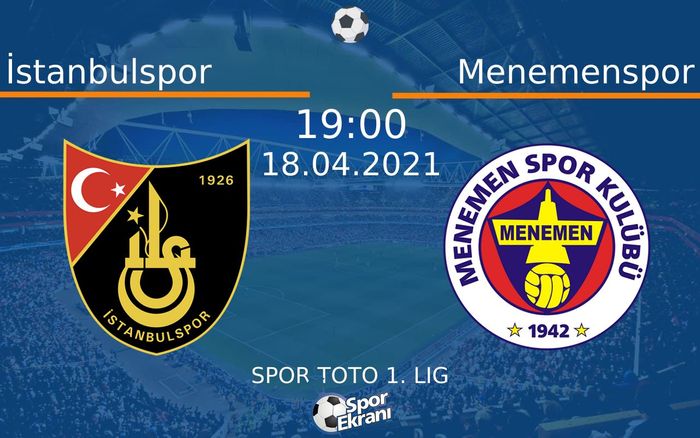 18 Nisan 2021 İstanbulspor vs Menemenspor maçı Hangi Kanalda Saat Kaçta Yayınlanacak? 18 Nisan 2021 İstanbulspor vs Menemenspor maçı Hangi Kanalda Saat Kaçta Yayınlanacak?