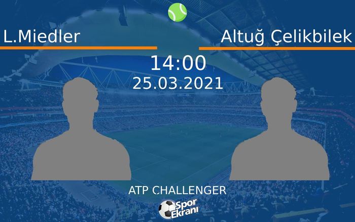 25 Mart 2021 L.Miedler vs Altuğ Çelikbilek maçı Hangi Kanalda Saat Kaçta Yayınlanacak? 25 Mart 2021 L.Miedler vs Altuğ Çelikbilek maçı Hangi Kanalda Saat Kaçta Yayınlanacak?