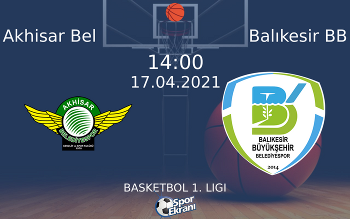 17 Nisan 2021 Akhisar Bel vs Balıkesir BB maçı Hangi Kanalda Saat Kaçta Yayınlanacak? 17 Nisan 2021 Akhisar Bel vs Balıkesir BB maçı Hangi Kanalda Saat Kaçta Yayınlanacak?
